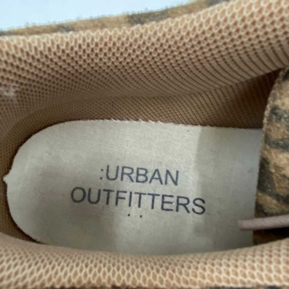 Urban Outfitters Brown Suede Animal-Print Platform Sneakers | Women’s 39EU - Picture 3 of 9
